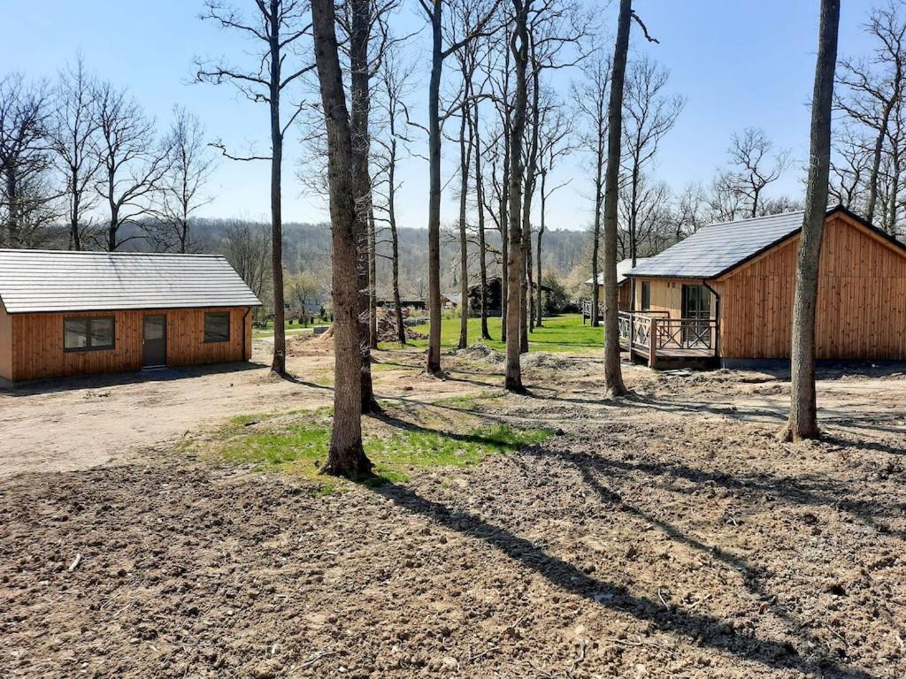 Cosy Chalet Near Durbuy In Nature Somme-Leuze Exteriör bild